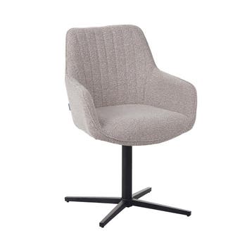 Stoel Mira | Naturel | Royal Boucle | One size | 2 stuks, Verzenden