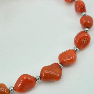 Koraal - Zilver, Zonder reservering - Armband - CORALLO