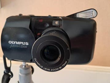 Olympus Mju ZOOM Analoge camera, Audio, Tv en Foto, Fotocamera's Analoog, Nieuw