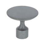 Knop zamak 35 mm zink oxide, Nieuw