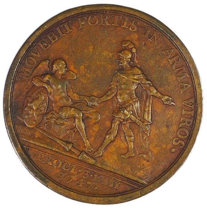 Nederland. Historical Medal Willem IV – Prince of Orange –, Postzegels en Munten, Munten | Nederland