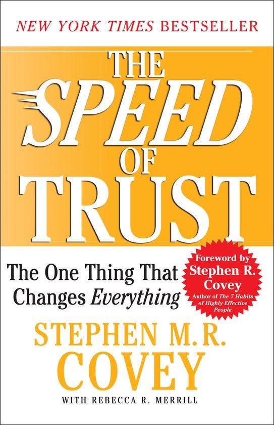 SPEED of Trust 9781416549000 Stephen M.R. Covey, Boeken, Taal | Engels, Gelezen, Verzenden
