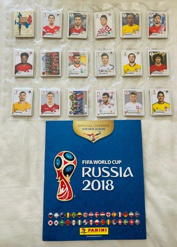 2018 Panini World Cup Mbappe Rookie, Messi, Cristiano
