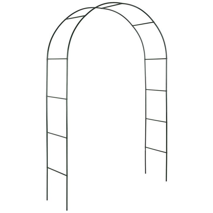 tectake Rozenboog 240 cm - groen, Tuin en Terras, Overige Tuin en Terras, Verzenden