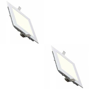 LED Downlight Slim 2 Pack - Inbouw LED Downlight 3W Natuurli, Verzenden, Nieuw