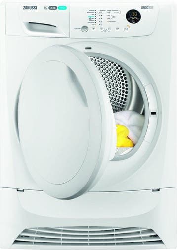 Zanussi ZDC8203P - Condensdroger - 8 kg - Startuitstel - 64, Ophalen of Verzenden