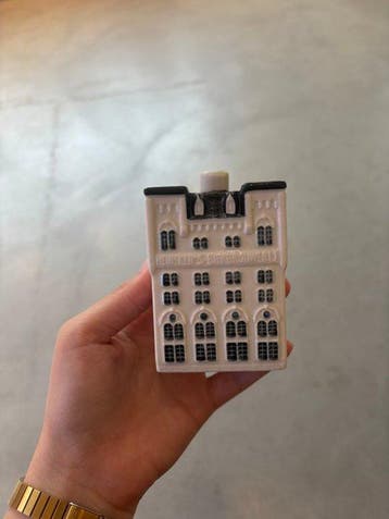 Bols - sculptuur, KLM Bols Amsterdam Delftware Houses –