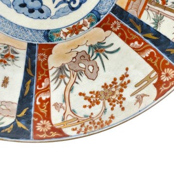 Décor Imari antique - fin du XIXe siècle - Porcelaine -, Antiquités & Art