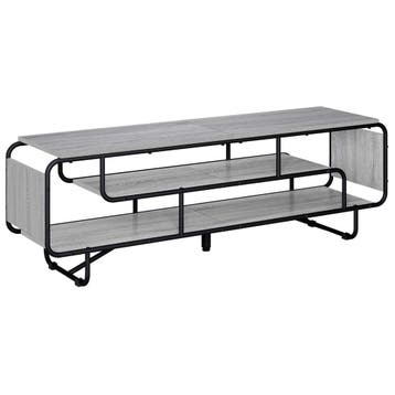 vidaXL TV Stand 140 x 36 x 45 cm Grijs Sonoma Bewerkt hout, Huis en Inrichting, Verzenden, Nieuw