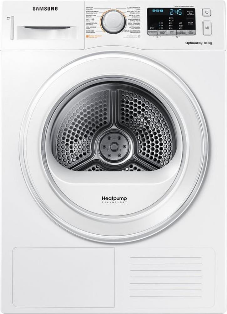 Samsung Dv80m5010iw Warmtepompdroger -  Optimaldry™ System -, Huis en Inrichting, Woonaccessoires | Overige, Ophalen of Verzenden