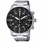 Citizen - NO RESERVE PRICE - Aviator Chrono - Eco Drive -, Handtassen en Accessoires, Horloges | Heren, Nieuw