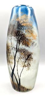 Legras & Cie. - Vase - Ancien Vase à décor émaillé dun