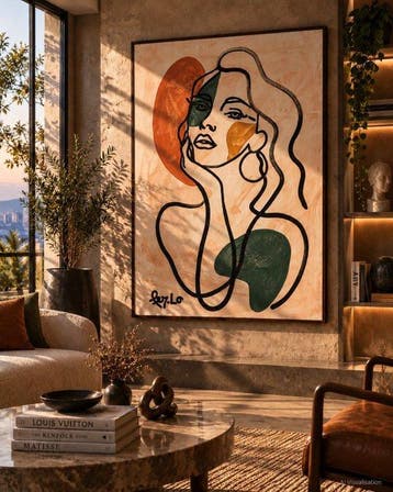 Claudia Fer.Lo - Somewhere Within - Acrylic on canvas 105 x