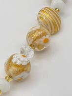 24 karaat - Murano-glas, Geel goud - Halsketting - 24 kt