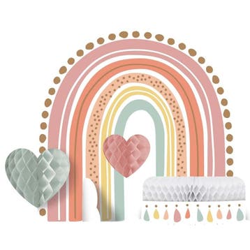 Tafeldecoratie Regenboog 23cm, Verzenden, Nieuw