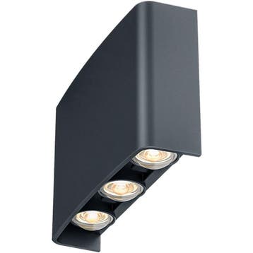 LED Wandlamp 6W IP65 Waterdicht - Zwarte & Witte Vloerlamp,, Verzenden, Nieuw
