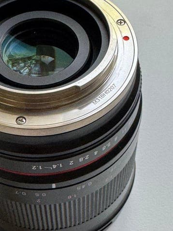 Samyang Optics 35mm f/1.2 Cameralens, Nieuw