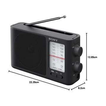 Sony ICF-506 Draagbare robuuste analoge radio (retro desi..., Ophalen of Verzenden