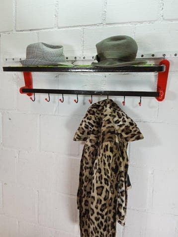 Porte-manteau - Acier, Plastique