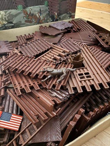 Giant - Bouwset Fort Independence western speelset – Giant, Nieuw
