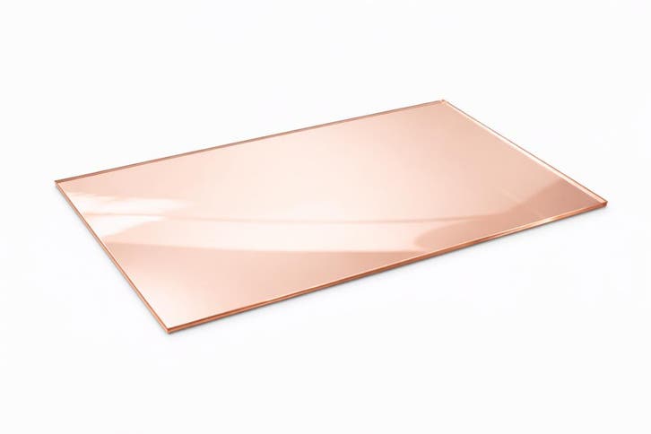Rosegoudkleurige acrylplaatspiegel voor (laser)snijden en g, Doe-het-zelf en Bouw, Gereedschap | Overige machines, Nieuw, Verzenden