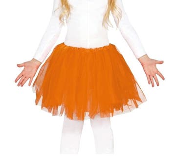 Tutu Oranje 30cm, Verzenden, Nieuw