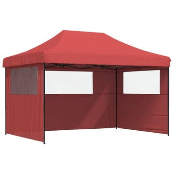 vidaXL Partytent inklapbaar pop-up met 3 zijwanden, Tuin en Terras, Verzenden, Nieuw