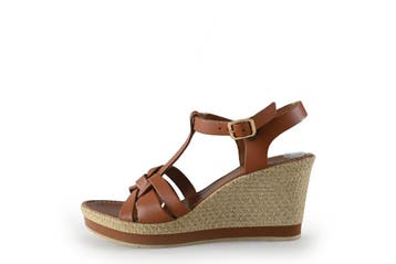 Leone Sleehakken in maat 37 Bruin, Bruin, Verzenden, Zo goed als nieuw, Schoenen met hoge hakken