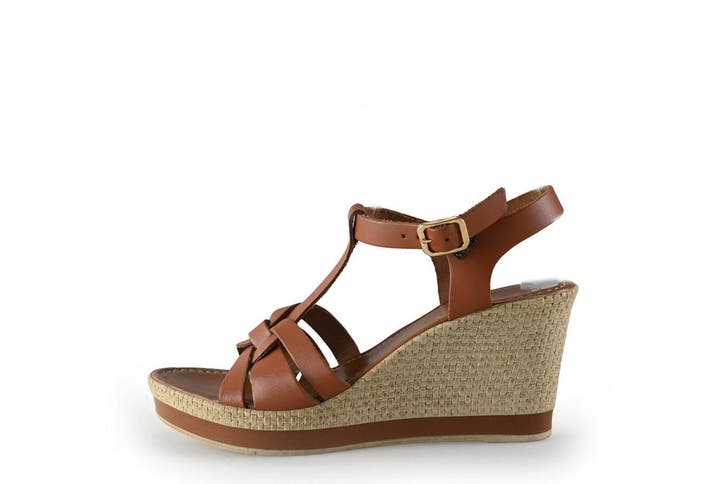 Leone Sleehakken in maat 37 Bruin, Kleding | Dames, Schoenen, Bruin, Zo goed als nieuw, Schoenen met hoge hakken, Verzenden