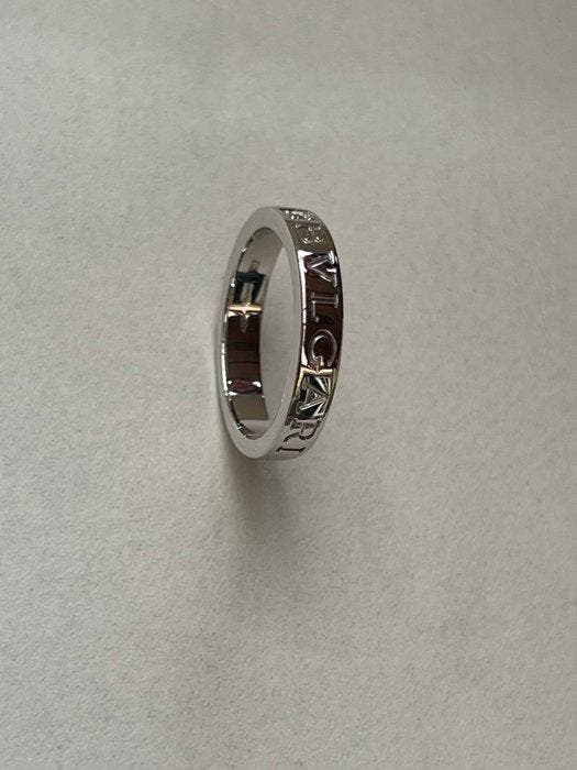 Bvlgari - Trouwring - B.zero 1 - 18 karaat Witgoud Diamant, Bijoux, Sacs & Beauté, Bijoux anciens