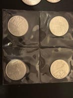 Belgique. Lot van 15 zilveren munten (Sans prix de réserve), Postzegels en Munten