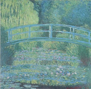 Claude Monet (1840-1926) - Le pont aux nymphéas