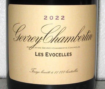 2022 Domaine de la Vougeraie Les Evocelles - Gevrey, Verzamelen, Nieuw