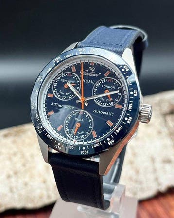 Gallucci Italy - 4 Time Zone - Zonder minimumprijs - Heren -, Bijoux, Sacs & Beauté, Montres | Hommes