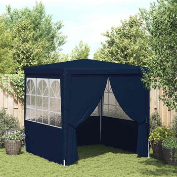 vidaXL Partytent met zijwanden professioneel 90 g/m² 2x2 m, Verzenden, Nieuw