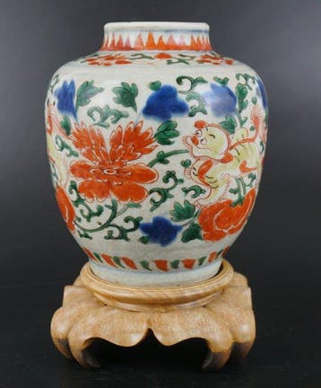 Vaas - Porselein - China - Kangxi (1662-1722)
