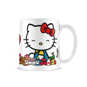 WHITE MUG HELLO KITTY, Maison & Meubles, Cuisine | Vaisselle, Ophalen of Verzenden