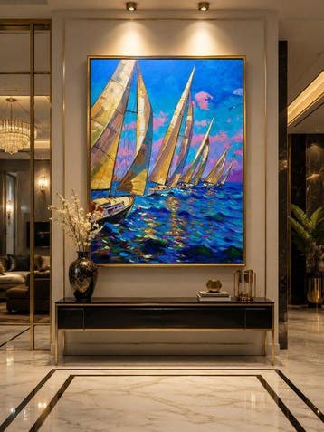 Milo Verdan XL 120 x 90 cm - Regata Dorada