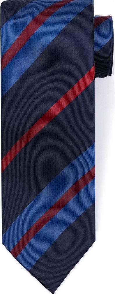 Suitable Stropdas Zijde Triple Stripe Navy maat  Heren, Vêtements | Hommes, Cravates, Envoi