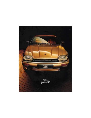 1993 JAGUAR XJS BROCHURE NEDERLANDS, Ophalen of Verzenden