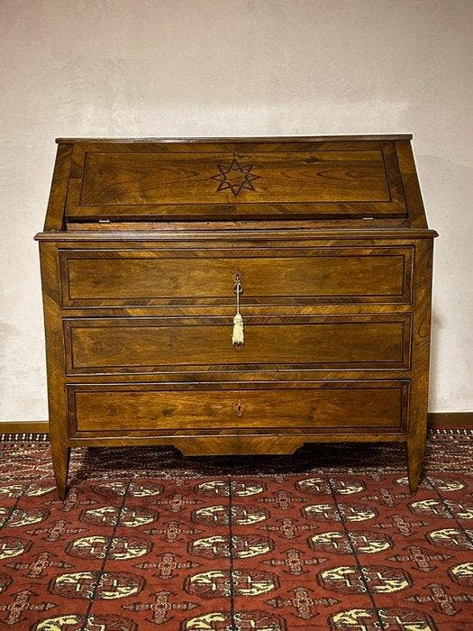 Secrétaire à abattant - Bois, Antiquités & Art, Antiquités | Autres Antiquités