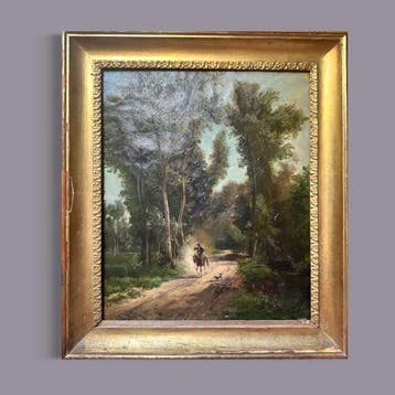 Saverio Xavier Della Gatta (act.1777-1829) - Paesaggio di