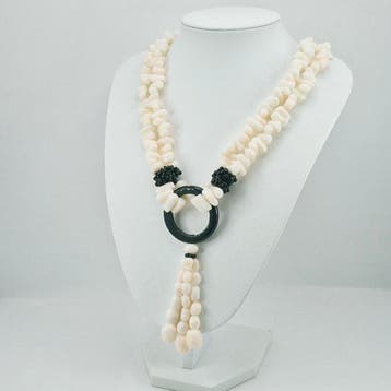 Koraal - Zilver - Halsketting - CORALLL BIANCO