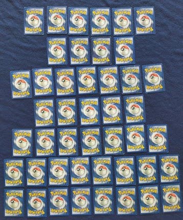 Pokémon - 45 Mixed collection - Various sets, Hobby en Vrije tijd, Nieuw