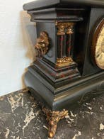 Pendule - Wn Gilbert - Hout, Messing - 1900-1910 - Pendel, Antiquités & Art