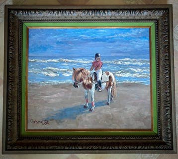 Chris van Dijk (1952) - De strandrit