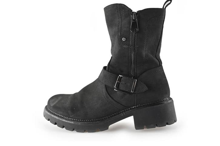 Dolcis Biker boots in maat 39 Zwart, Kleding | Dames, Schoenen, Zwart, Gedragen, Overige typen, Verzenden