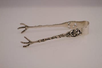 Pince à sucre - Argent 830 - 1950-1960