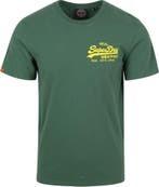 Superdry Tee Relaxed Groen maat Maat 52/54 (L) Heren, Verzenden