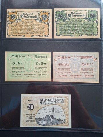 Oostenrijk. - 113 Notgeldscheine - all different - 1920s